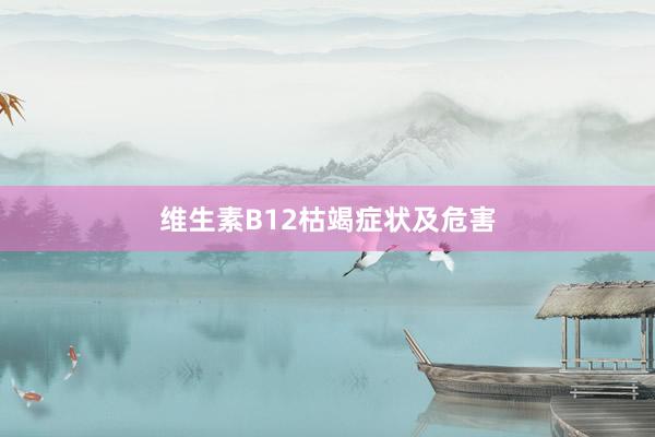 维生素B12枯竭症状及危害
